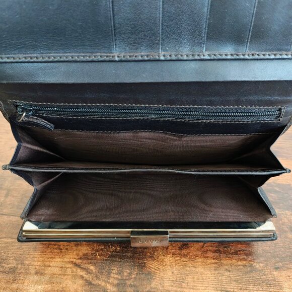 Vintage GUCCI Canvas Continental Wallet - Picture 5 of 15